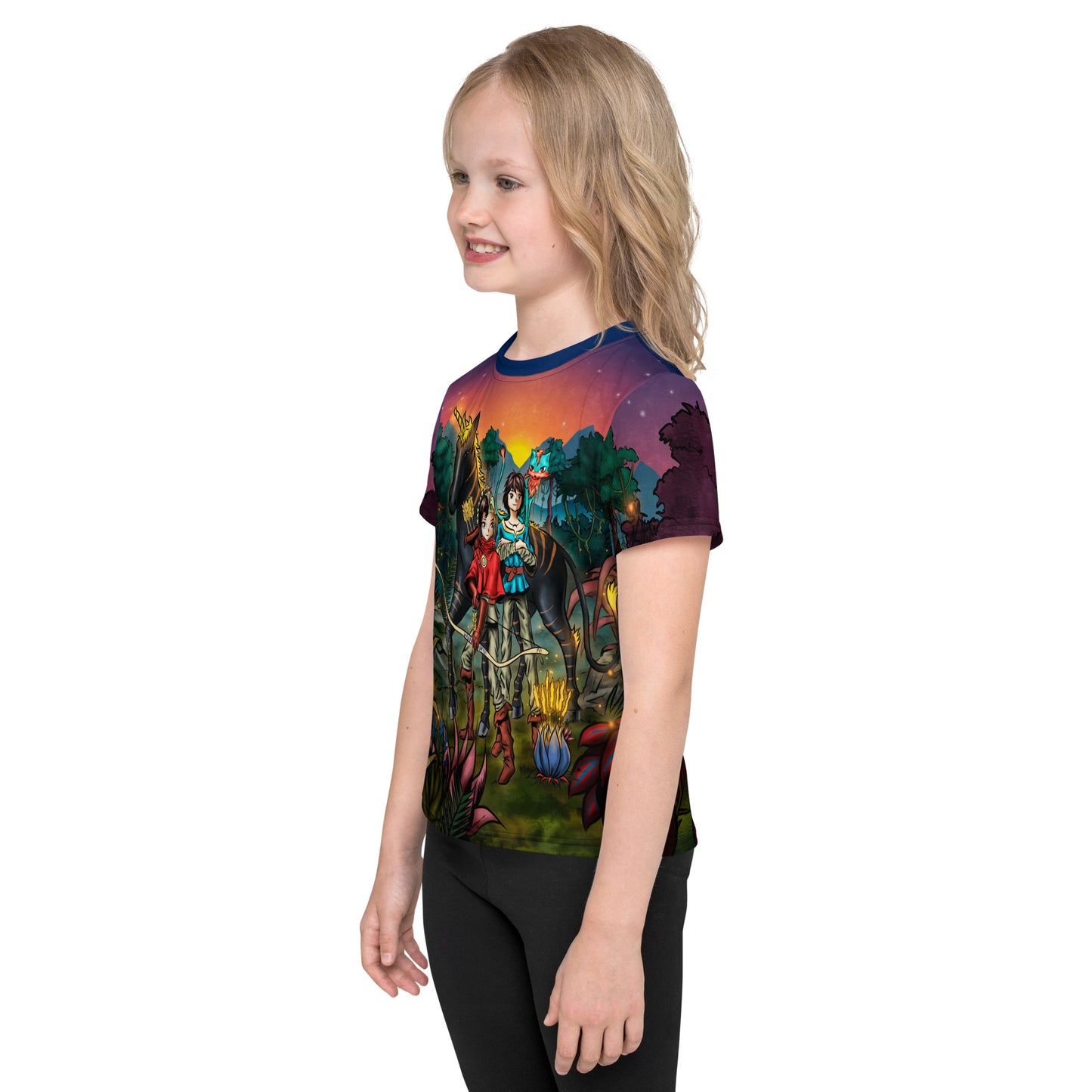 Kids crew neck t-shirt