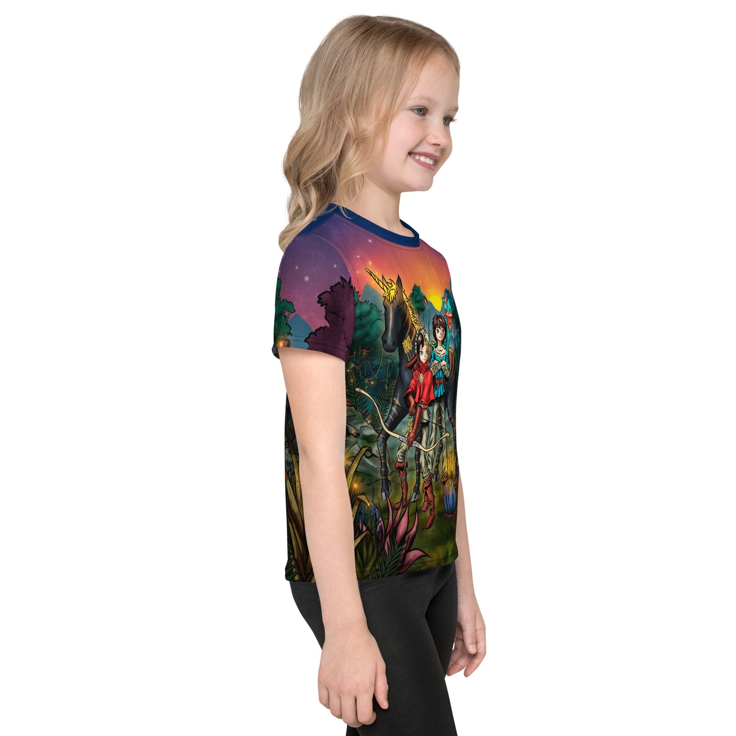 Kids crew neck t-shirt