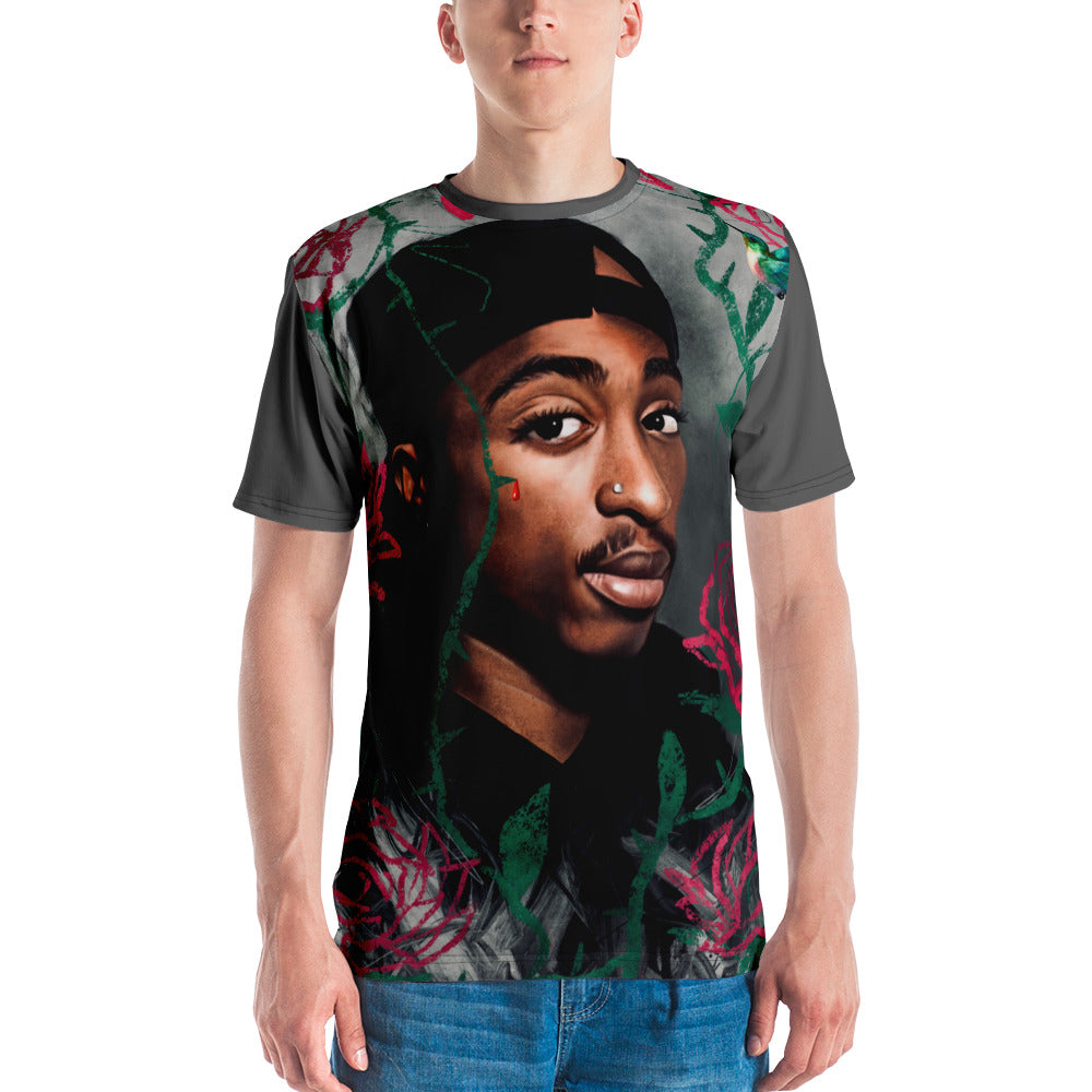 He Rose from Concrete Men's t-shirt