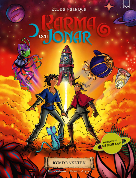 Karma & Jonar Bok 11: Rymdraketen - Signerad